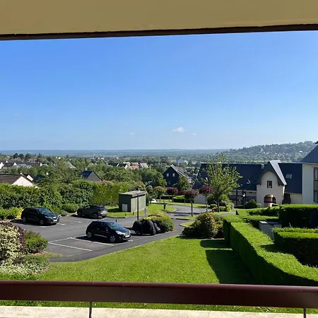 Domaine Du Coteau, Limite Trouville, Beau 3 Pieces Avec Parking Et Balcon Vue
