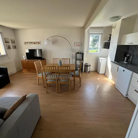 Domaine Du Coteau, Limite Trouville, Beau 3 Pieces Avec Parking Et Balcon Vue Lägenhet Touques