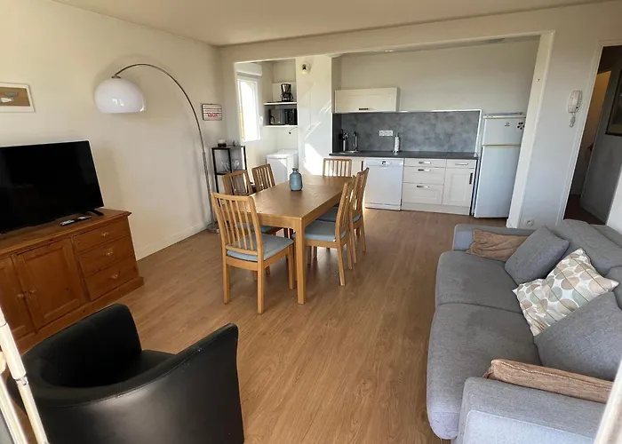 Domaine Du Coteau, Limite Trouville, Beau 3 Pieces Avec Parking Et Balcon Vue Lägenhet *