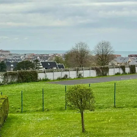Domaine Du Coteau, Limite Trouville, Beau 3 Pieces Avec Parking Et Balcon Vue *