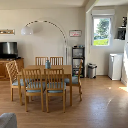 Апартаменты Domaine Du Coteau, Limite Trouville, Beau 3 Pieces Avec Parking Et Balcon Vue Тук
