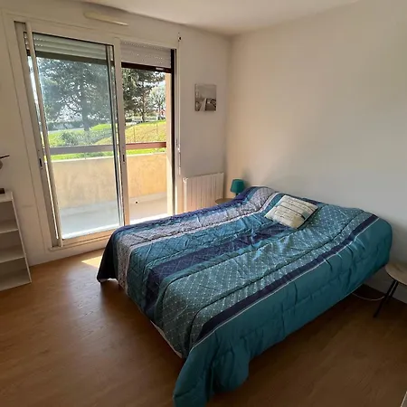 Domaine Du Coteau, Limite Trouville, Beau 3 Pieces Avec Parking Et Balcon Vue Апартаменты Тук