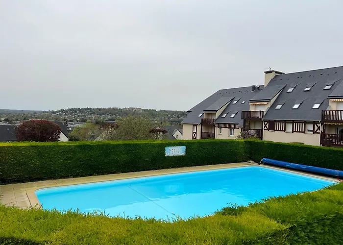 Domaine Du Coteau, Limite Trouville, Beau 3 Pieces Avec Parking Et Balcon Vue * Touques